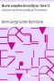 [Gutenberg 33744] • Œuvres complètes de lord Byron, Tome 12 / comprenant ses mémoires publiés par Thomas Moore